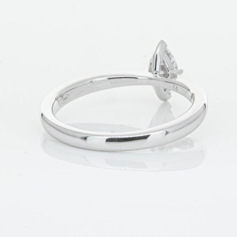 18ct White Gold .50ct Marquise Cut Diamond Royale Ring-Ring-Walker & Hall