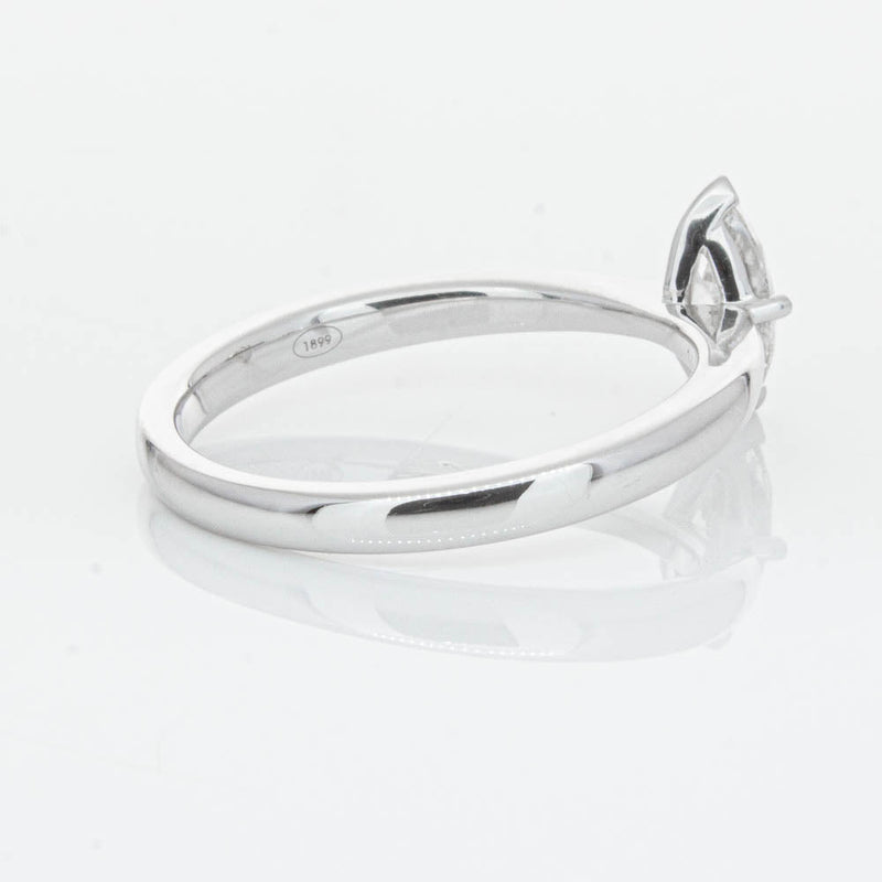 18ct White Gold .50ct Marquise Cut Diamond Royale Ring-Ring-Walker & Hall