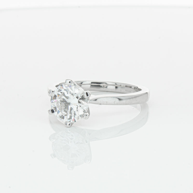 18ct White Gold 1.50ct Diamond Capri Ring-Ring-Walker & Hall