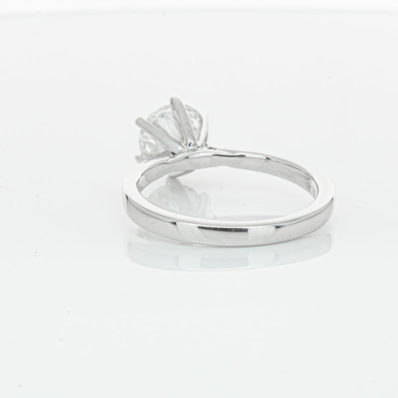 18ct White Gold 1.50ct Diamond Capri Ring-Ring-Walker & Hall