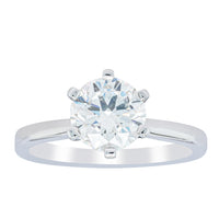 18ct White Gold 1.50ct Diamond Capri Ring-Ring-Walker & Hall