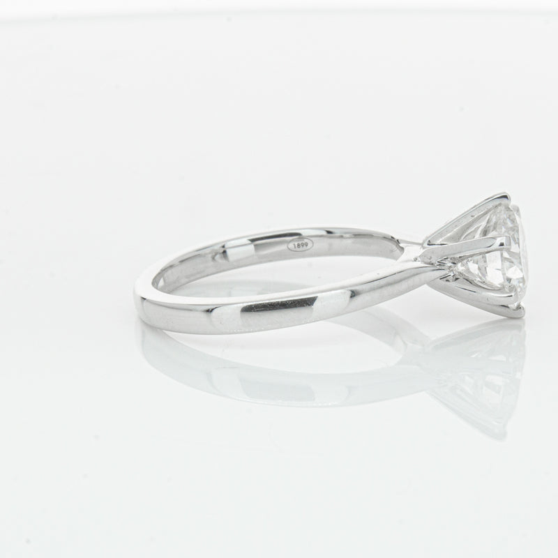 18ct White Gold 1.50ct Diamond Capri Ring-Ring-Walker & Hall