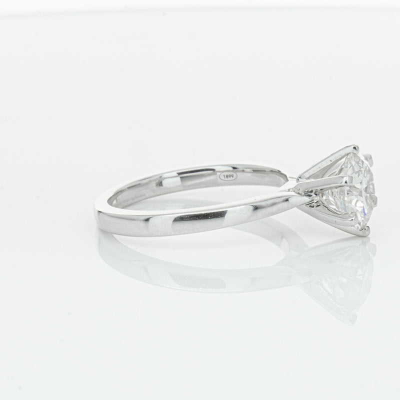 18ct White Gold 1.50ct Diamond Capri Ring-Ring-Walker & Hall