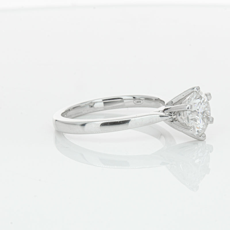 18ct White Gold 1.50ct Diamond Capri Ring-Ring-Walker & Hall