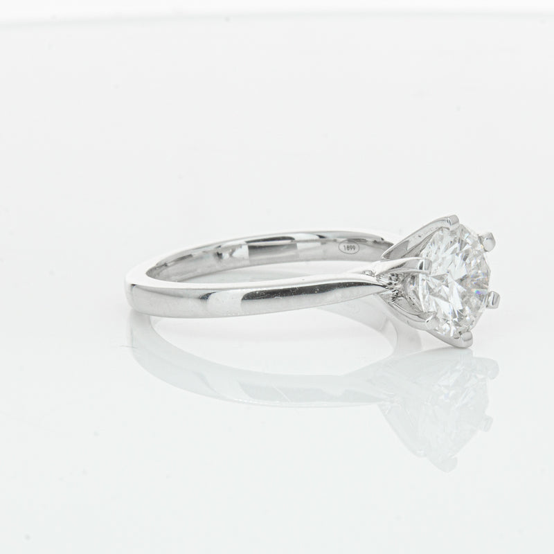 18ct White Gold 1.50ct Diamond Capri Ring-Ring-Walker & Hall