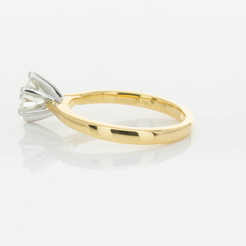18ct Yellow Gold 1.01ct Diamond Capri Ring-Ring-Walker & Hall