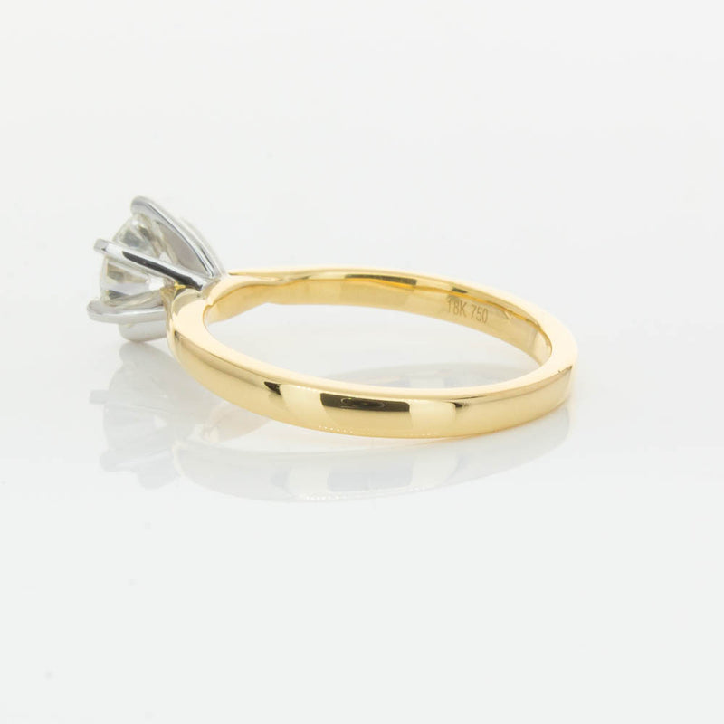 18ct Yellow Gold 1.01ct Diamond Capri Ring-Ring-Walker & Hall