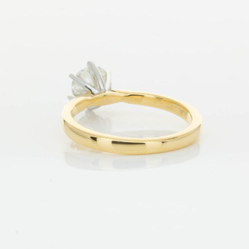 18ct Yellow Gold 1.01ct Diamond Capri Ring-Ring-Walker & Hall