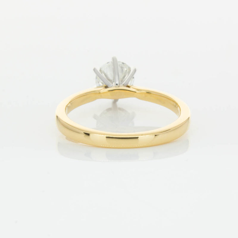18ct Yellow Gold 1.01ct Diamond Capri Ring-Ring-Walker & Hall