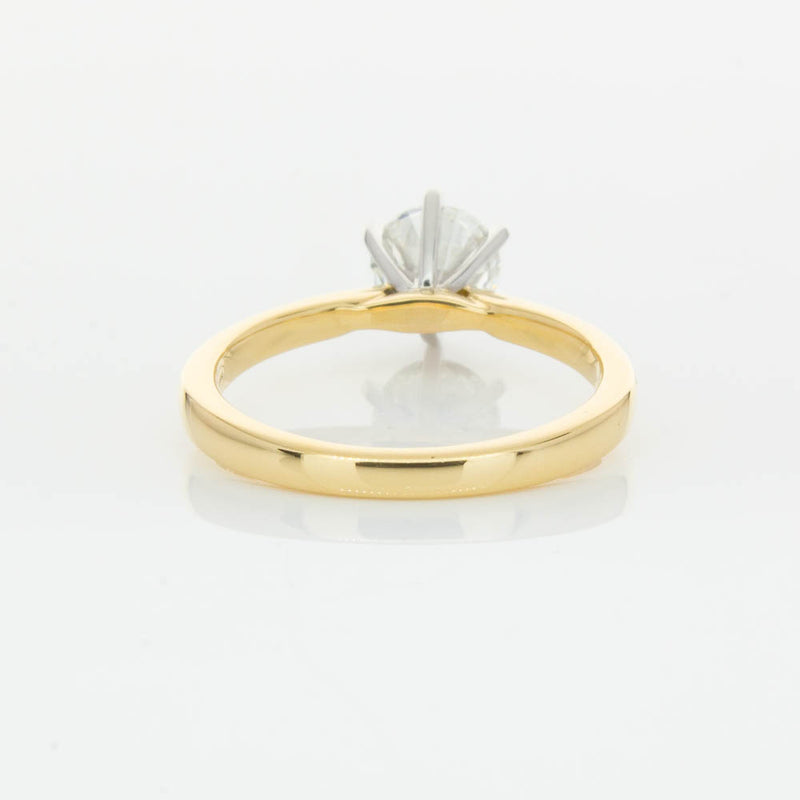 18ct Yellow Gold 1.01ct Diamond Capri Ring-Ring-Walker & Hall