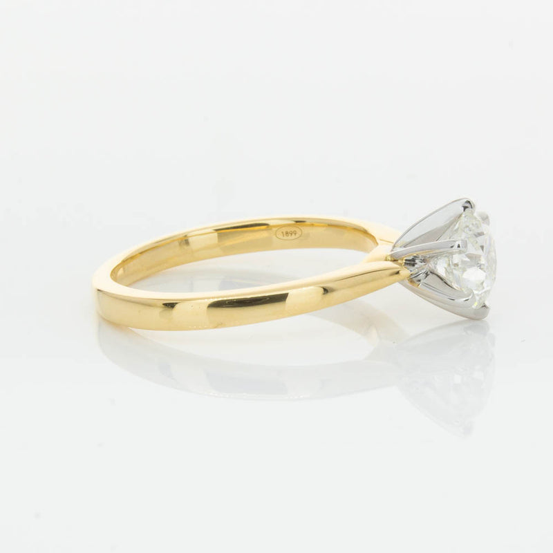 18ct Yellow Gold 1.01ct Diamond Capri Ring-Ring-Walker & Hall