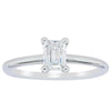 18ct White Gold .70ct Diamond Melba Ring-Ring-Walker & Hall