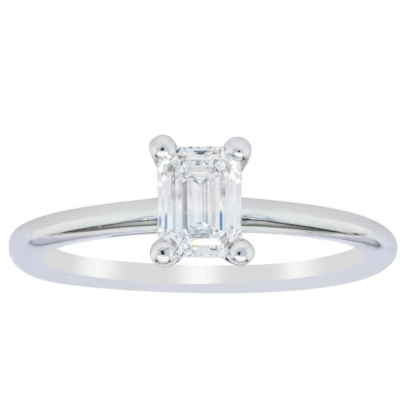 18ct White Gold .70ct Diamond Melba Ring-Ring-Walker & Hall