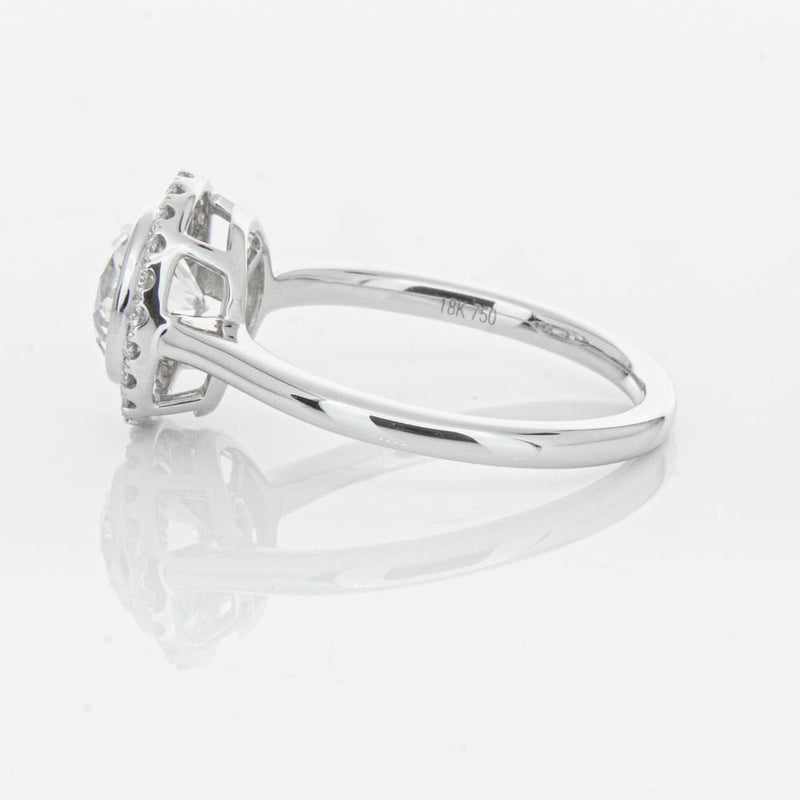 18ct White Gold 1.30ct Diamond Isla Ring-Ring-Walker & Hall