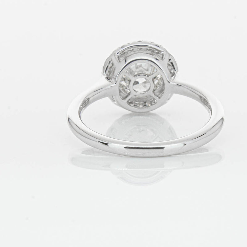 18ct White Gold 1.30ct Diamond Isla Ring-Ring-Walker & Hall