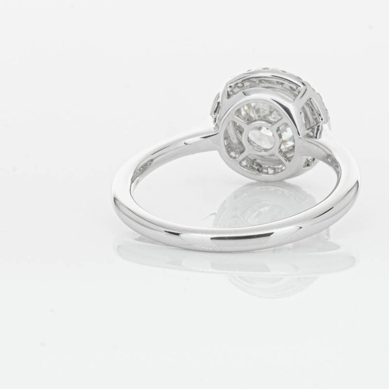 18ct White Gold 1.30ct Diamond Isla Ring-Ring-Walker & Hall