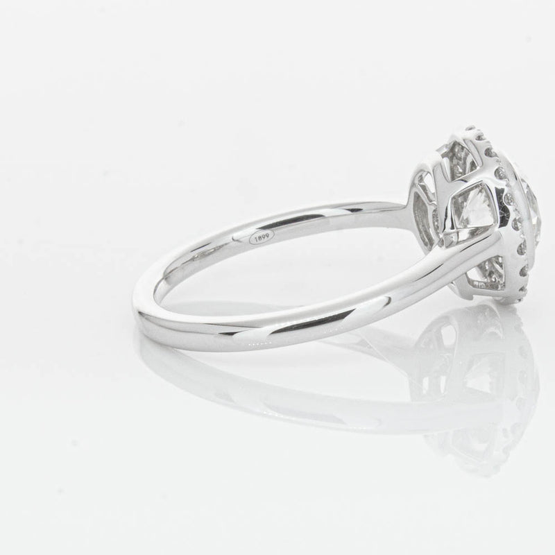 18ct White Gold 1.30ct Diamond Isla Ring-Ring-Walker & Hall