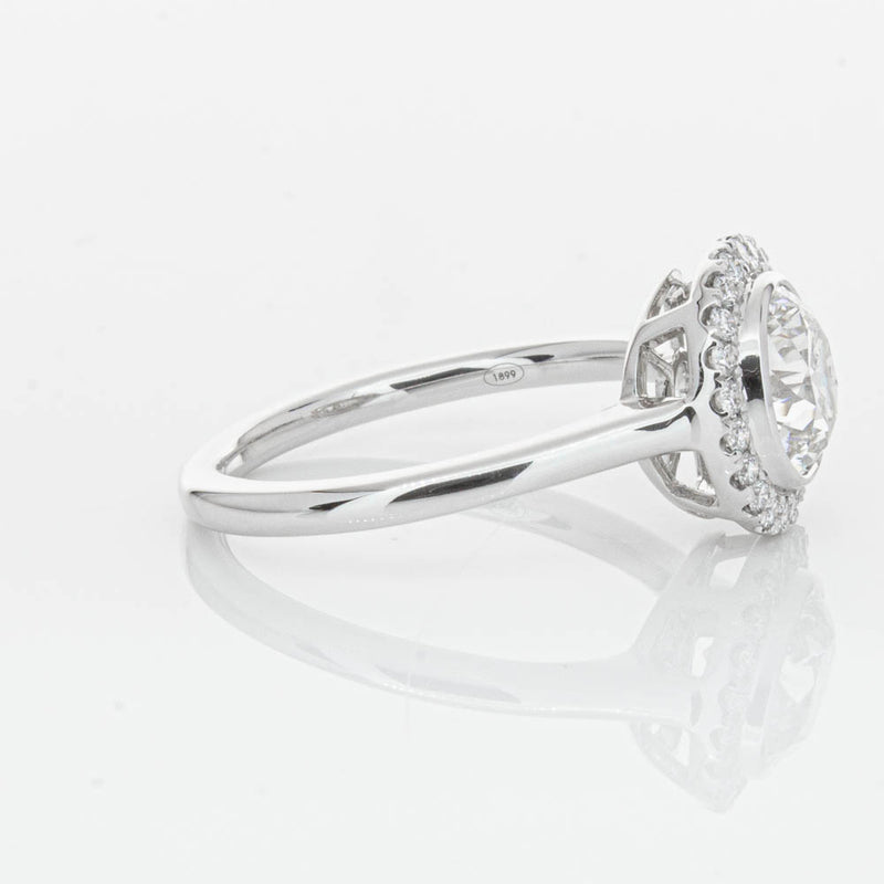 18ct White Gold 1.30ct Diamond Isla Ring-Ring-Walker & Hall