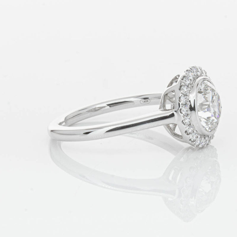 18ct White Gold 1.30ct Diamond Isla Ring-Ring-Walker & Hall