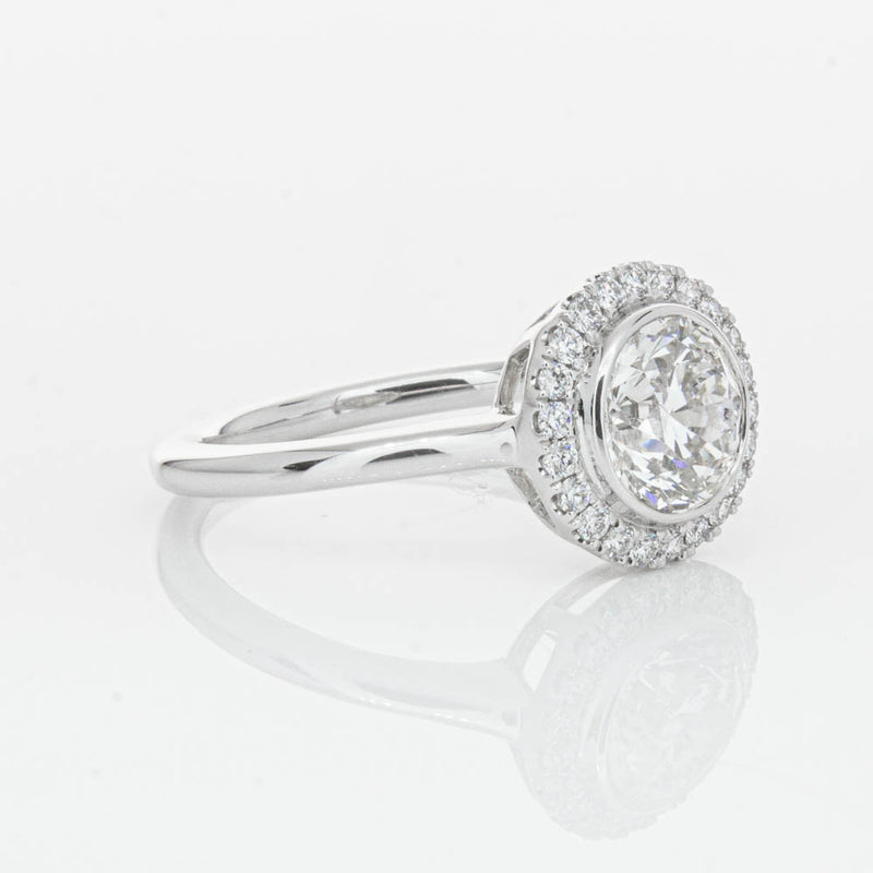 18ct White Gold 1.30ct Diamond Isla Ring-Ring-Walker & Hall