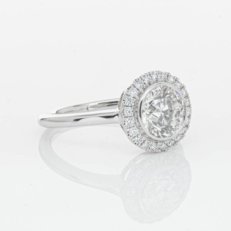 18ct White Gold 1.30ct Diamond Isla Ring-Ring-Walker & Hall