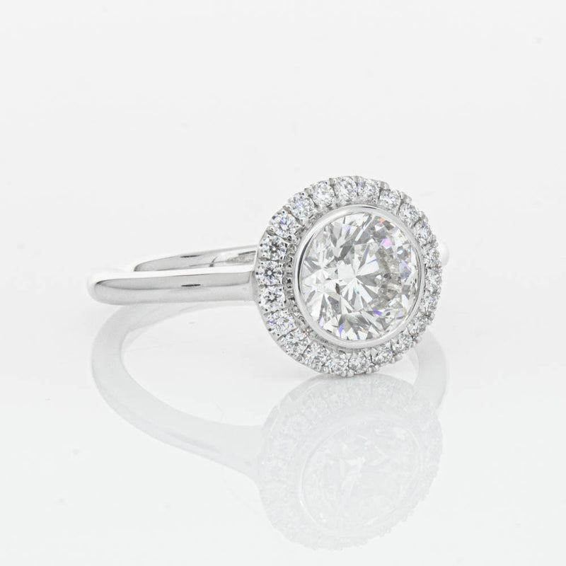 18ct White Gold 1.30ct Diamond Isla Ring-Ring-Walker & Hall