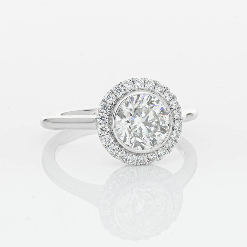 18ct White Gold 1.30ct Diamond Isla Ring-Ring-Walker & Hall