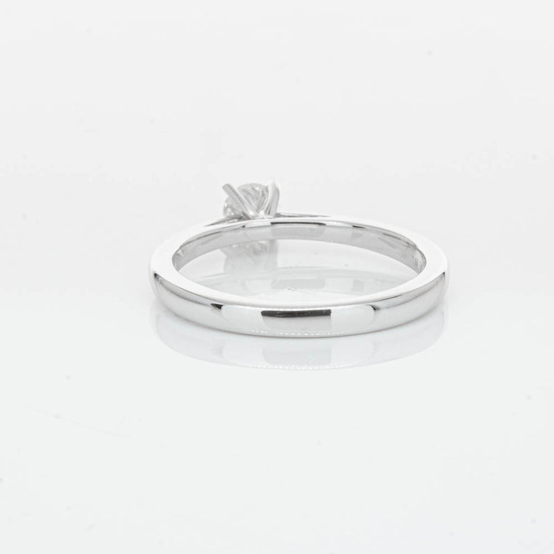 14ct White Gold .30ct Diamond Luna Ring-Ring-Walker & Hall