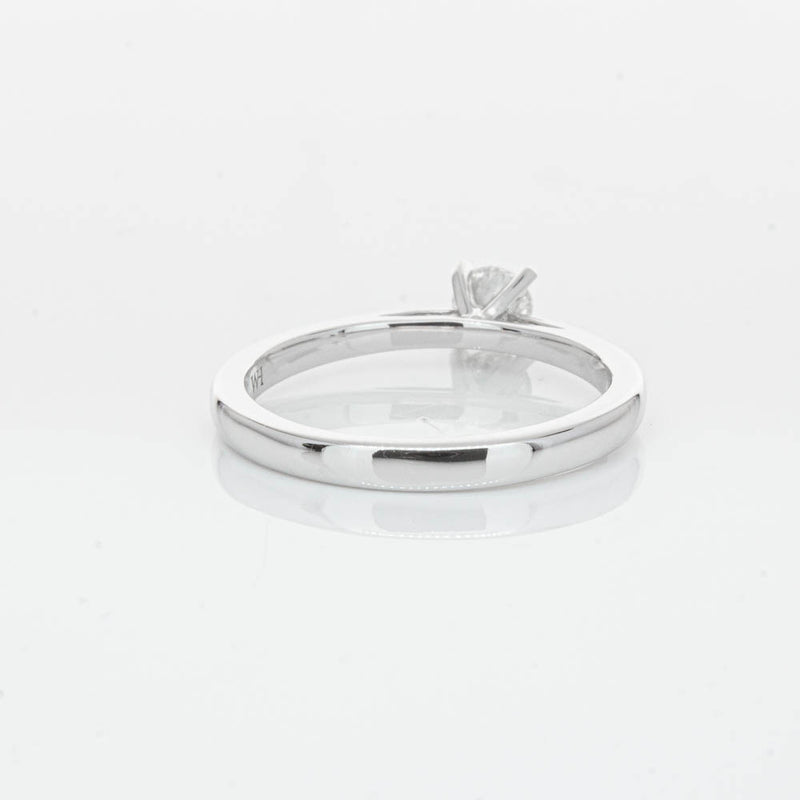 14ct White Gold .30ct Diamond Luna Ring-Ring-Walker & Hall