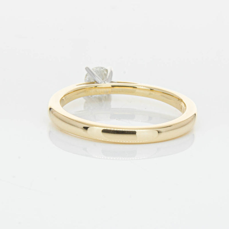 14ct Yellow Gold .30ct Diamond Luna Ring-Ring-Walker & Hall