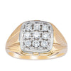 Deja Vu 14ct Yellow Gold .45ct Diamond Ring-Ring-Walker & Hall