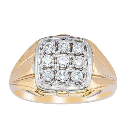 Deja Vu 14ct Yellow Gold .45ct Diamond Ring-Ring-Walker & Hall