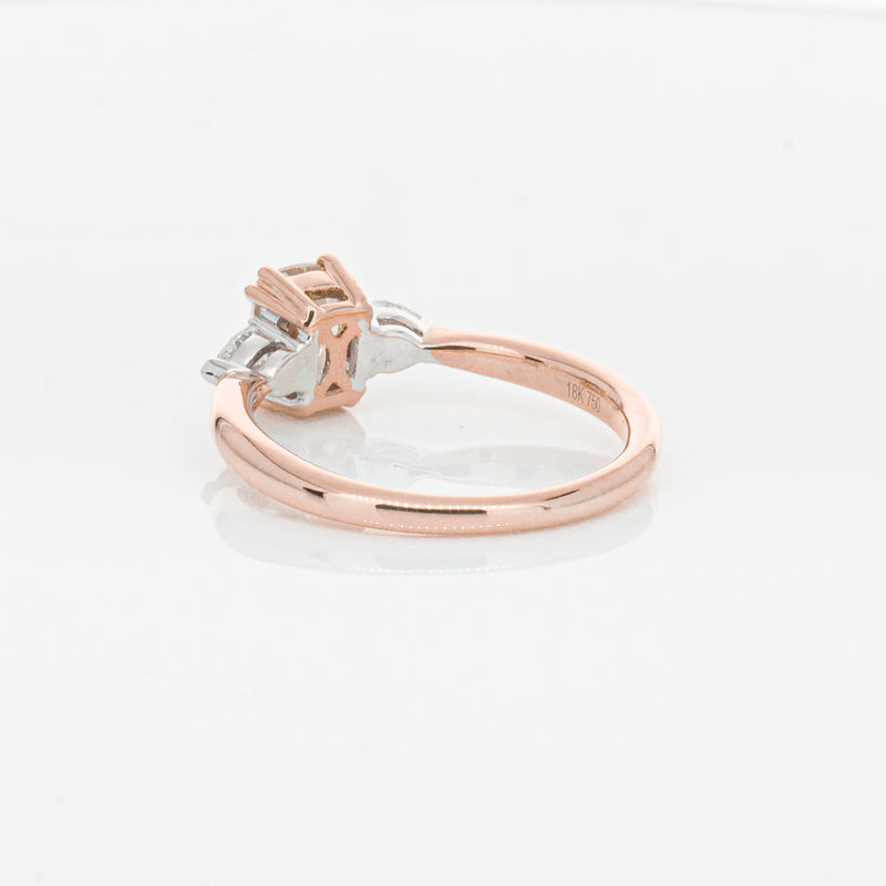 18ct Rose Gold Champagne Diamond Ayla Ring-Ring-Walker & Hall