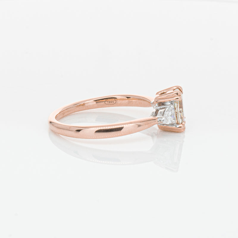 18ct Rose Gold Champagne Diamond Ayla Ring-Ring-Walker & Hall
