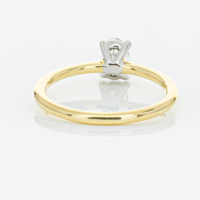 18ct Yellow Gold .52ct Diamond Melba Ring-Ring-Walker & Hall
