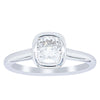 18ct White Gold 1.02ct Cushion Cut Diamond Natalia Ring-Ring-Walker & Hall