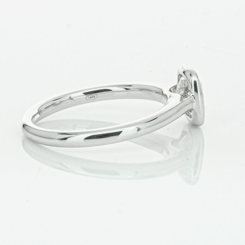 18ct White Gold 1.02ct Cushion Cut Diamond Natalia Ring-Ring-Walker & Hall