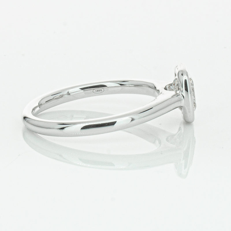 18ct White Gold 1.02ct Cushion Cut Diamond Natalia Ring-Ring-Walker & Hall