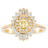 18ct Yellow Gold Yellow Diamond Ring-Ring-Walker & Hall