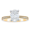 18ct Yellow Gold 1.50ct Oval Diamond Zenith Ring-Ring-Walker & Hall