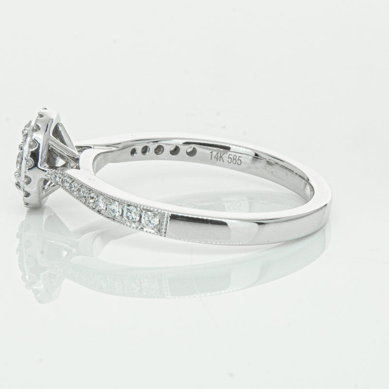 14ct White Gold .44ct Diamond Phoebe Ring-Ring-Walker & Hall