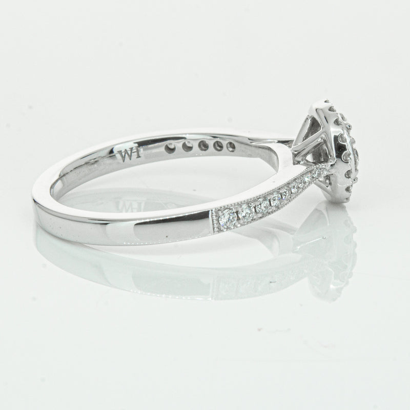 14ct White Gold .44ct Diamond Phoebe Ring-Ring-Walker & Hall