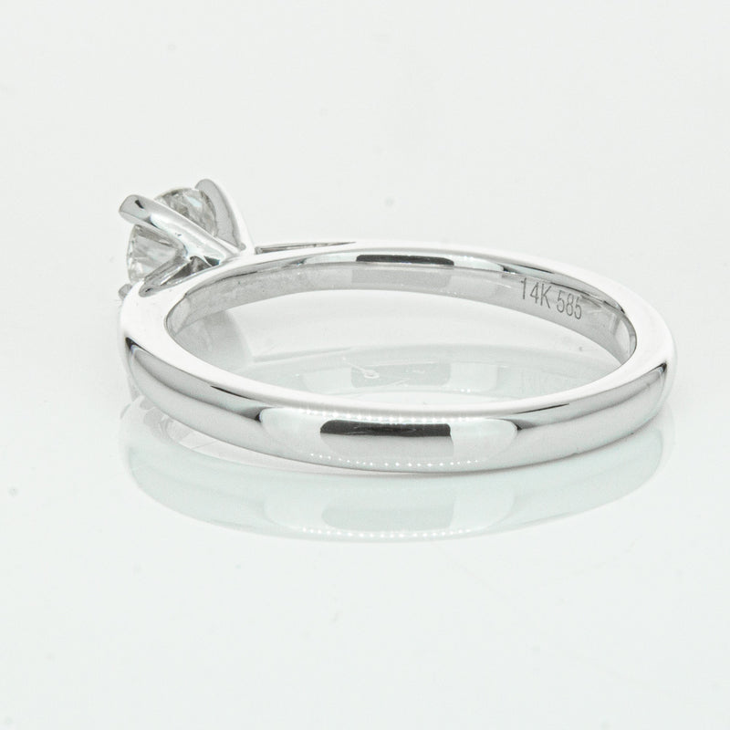 14ct White Gold .50ct Diamond Luna Ring-Ring-Walker & Hall