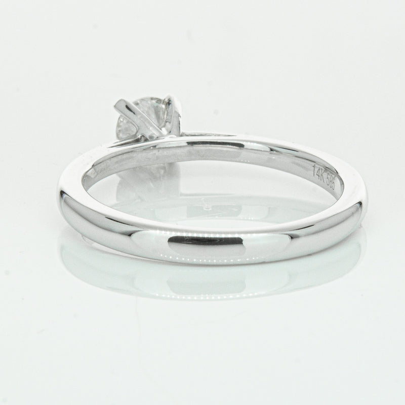 14ct White Gold .50ct Diamond Luna Ring-Ring-Walker & Hall