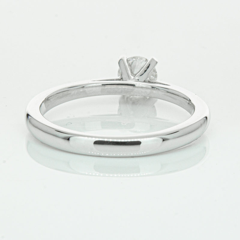 14ct White Gold .50ct Diamond Luna Ring-Ring-Walker & Hall