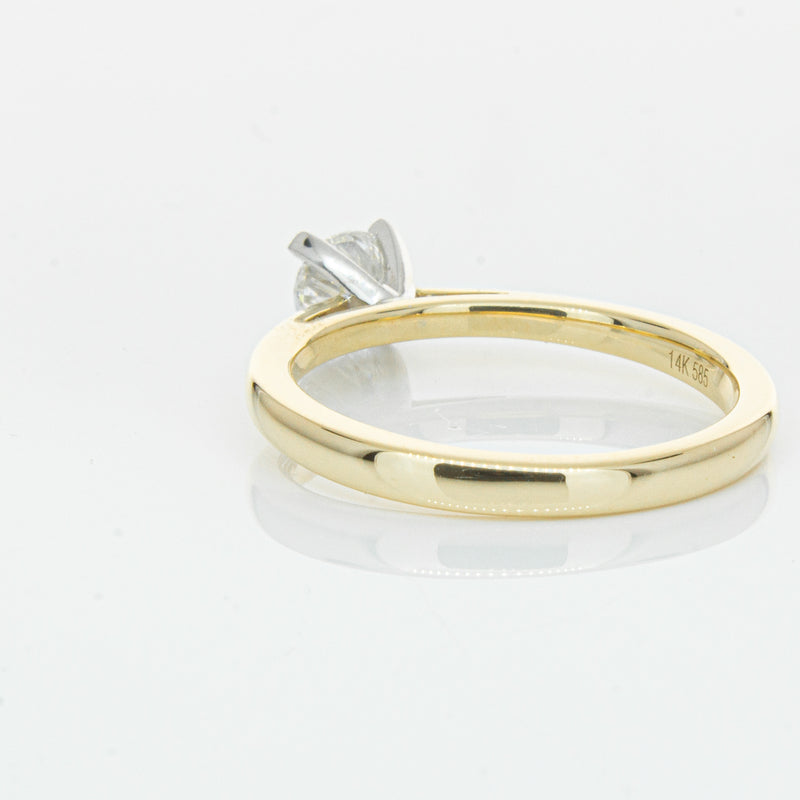 14ct Yellow Gold .50ct Diamond Luna Ring-Ring-Walker & Hall