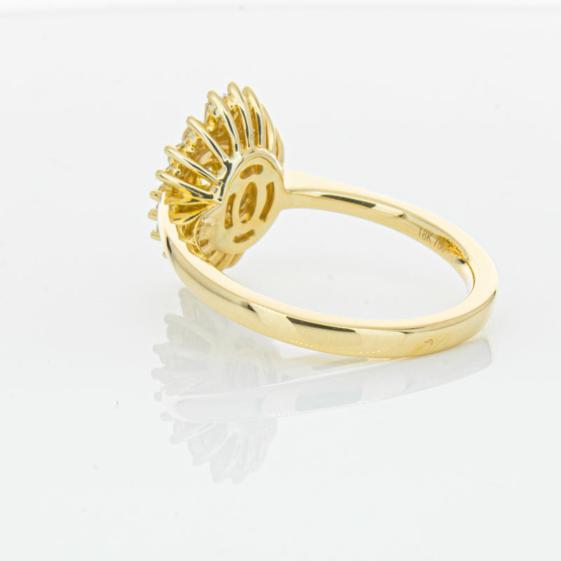 18ct Yellow Gold .16ct Yellow Diamond Kira Ring-Ring-Walker & Hall