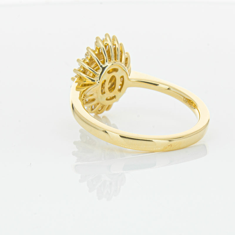 18ct Yellow Gold .16ct Yellow Diamond Kira Ring-Ring-Walker & Hall