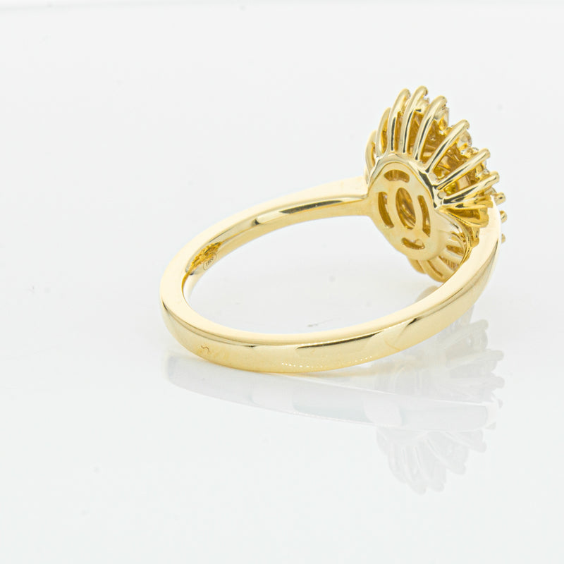 18ct Yellow Gold .16ct Yellow Diamond Kira Ring-Ring-Walker & Hall