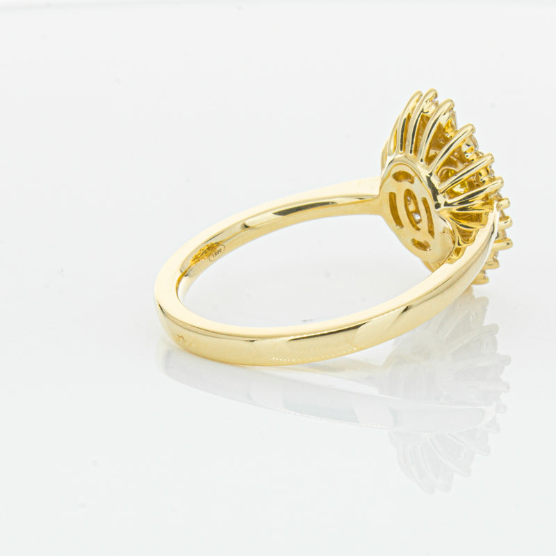 18ct Yellow Gold .16ct Yellow Diamond Kira Ring-Ring-Walker & Hall